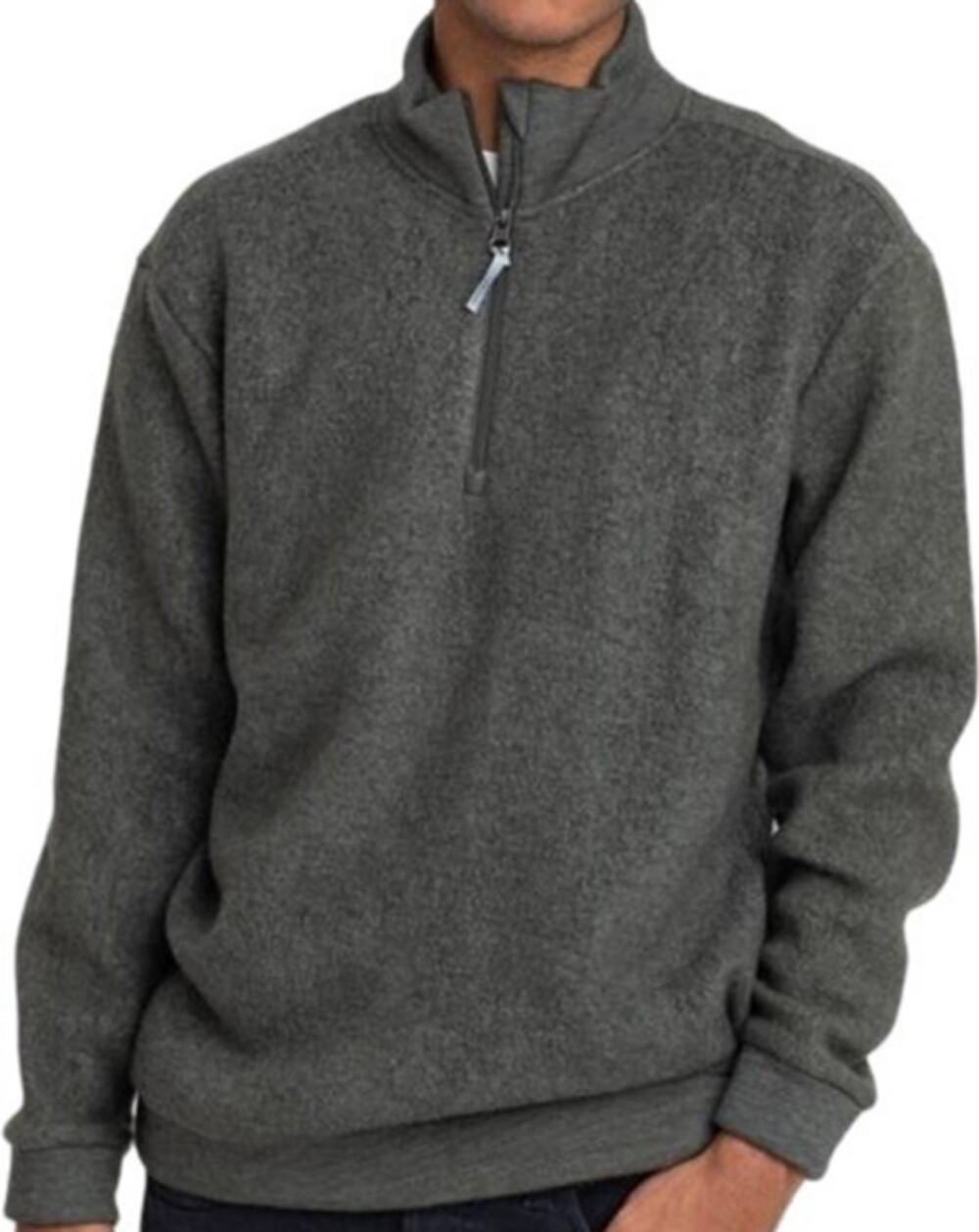 Houdini Alto Half Zip Sweatshirt Stand Collar Fleece Wool Outdoor Dark Gray M